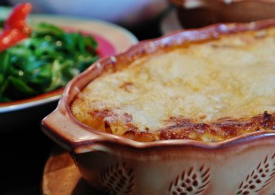 Lasagne al Forno bei Rossini Murano Restaurant Basel