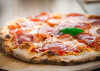 pizza salami pizzeria bianca