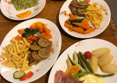 spaghetti al pesto basel